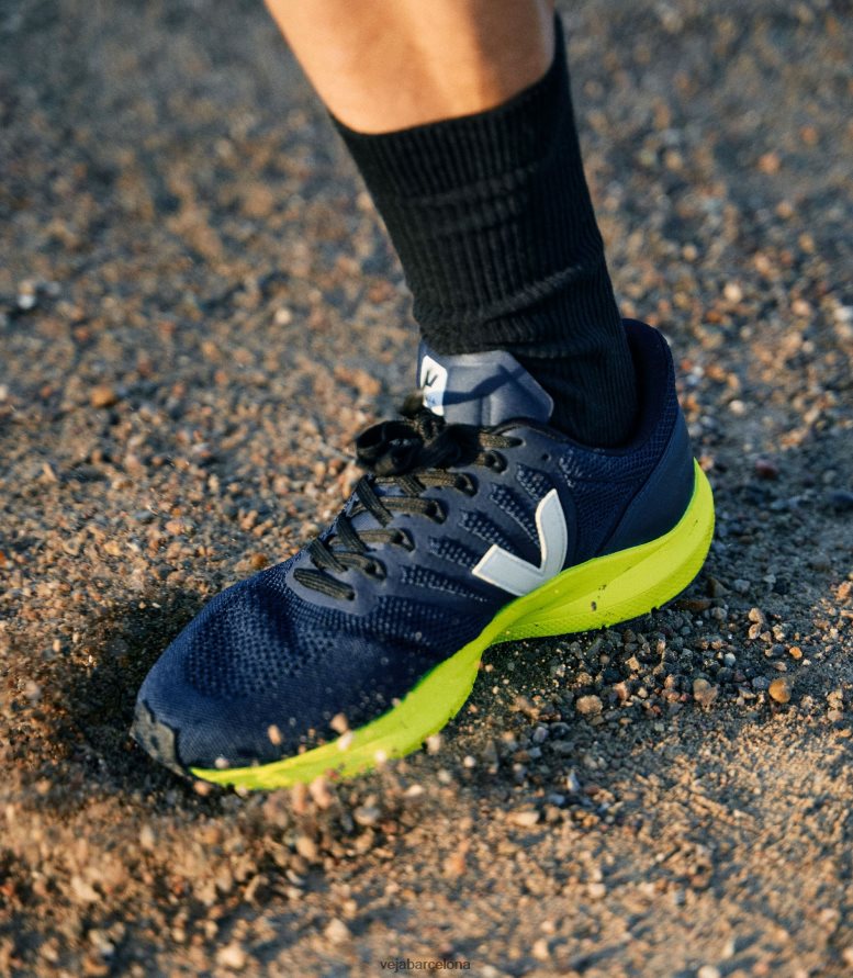 marlin lt v-knit negro kaki amarillo fluo 6P6886205Veja