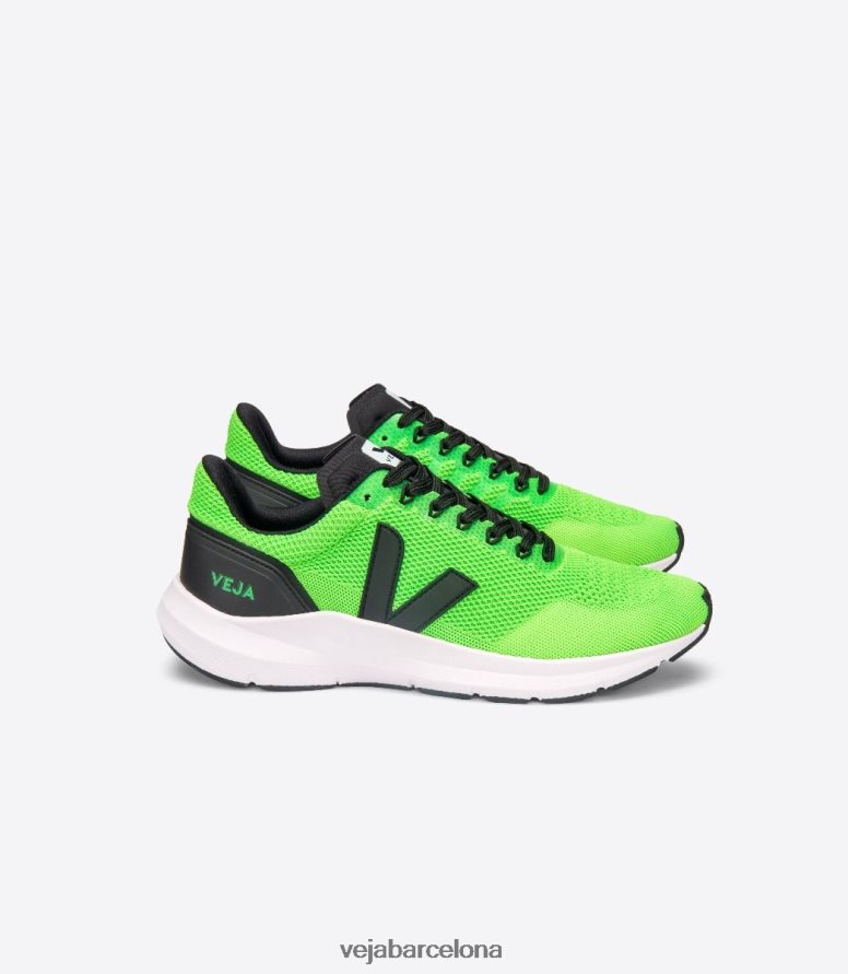 marlin v-knit vert negro fluo 6P6886206Veja