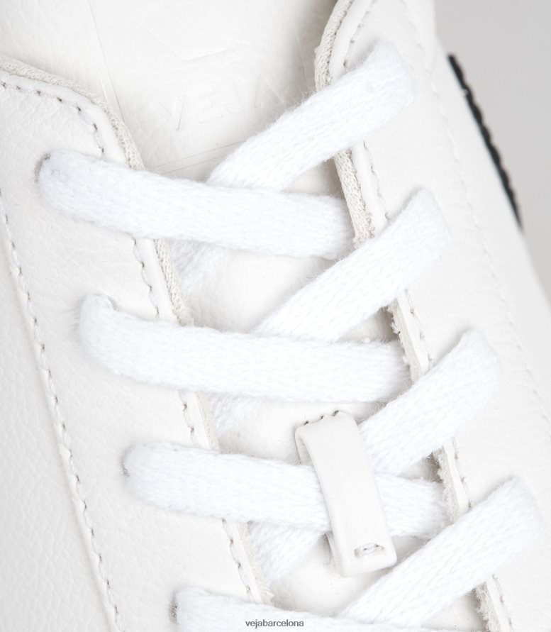 cordones algodon organico blanco 6P6886222Veja