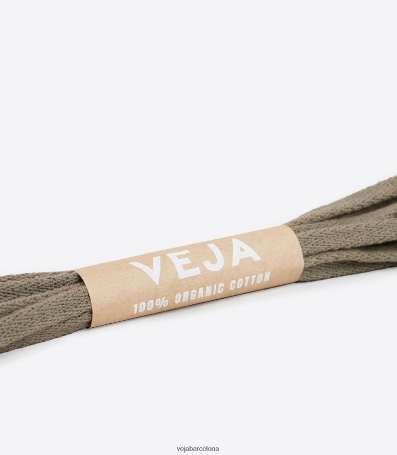 cordones algodon organico kaki 6P6886221Veja