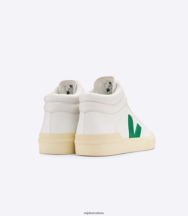 minotauro cuero sin cromo blanco esmeralda mantequilla 6P688676Veja