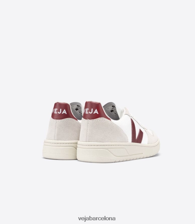v-10 b-malla blanco natural marsala 6P688657Veja