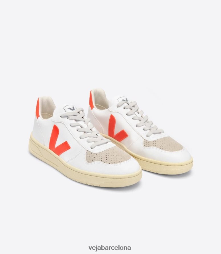 v-10 cwl blanco naranja fluo 6P688651Veja