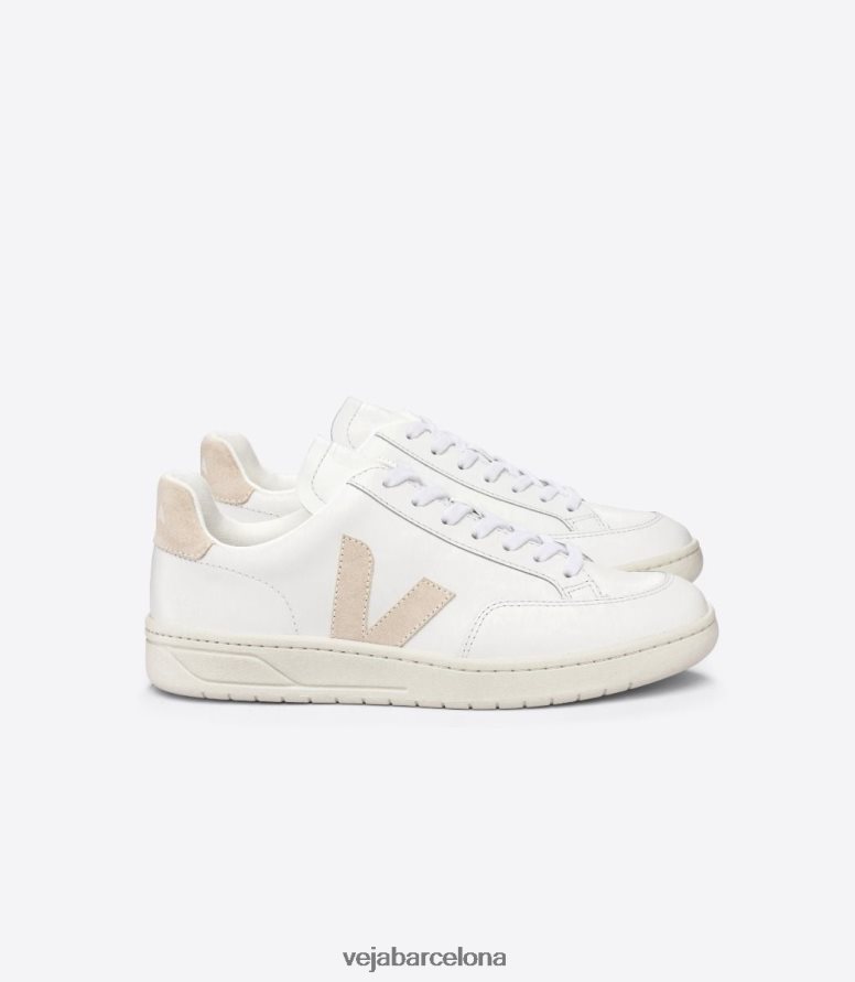 v-12 cuero blanco sable 6P688625Veja