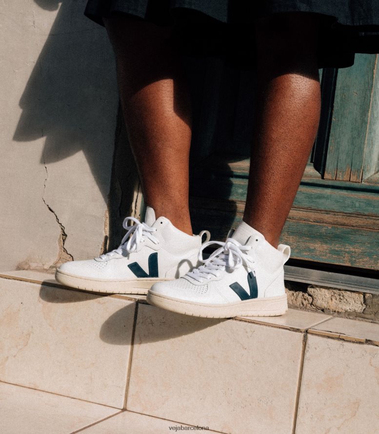 v-15 cuero blanco nautico 6P688687Veja