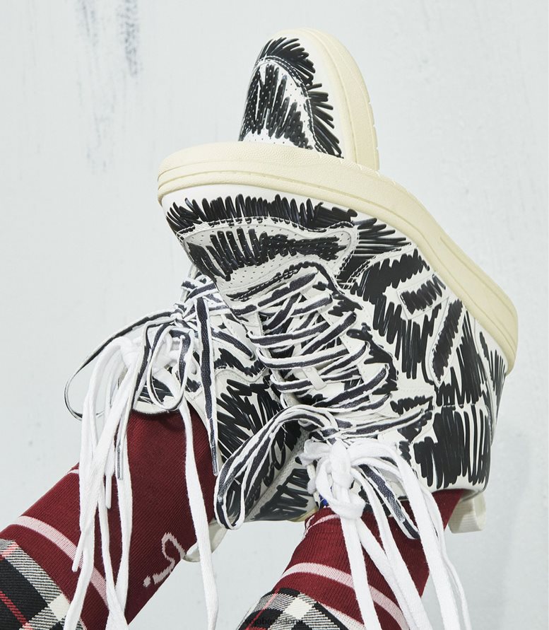 v-15 cuero marni negro completo 6P688685Veja X