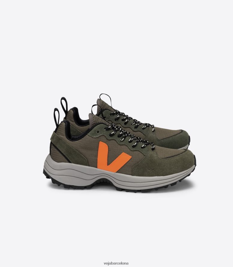 venturi ripstop kaki naranja neón 6P6886166Veja