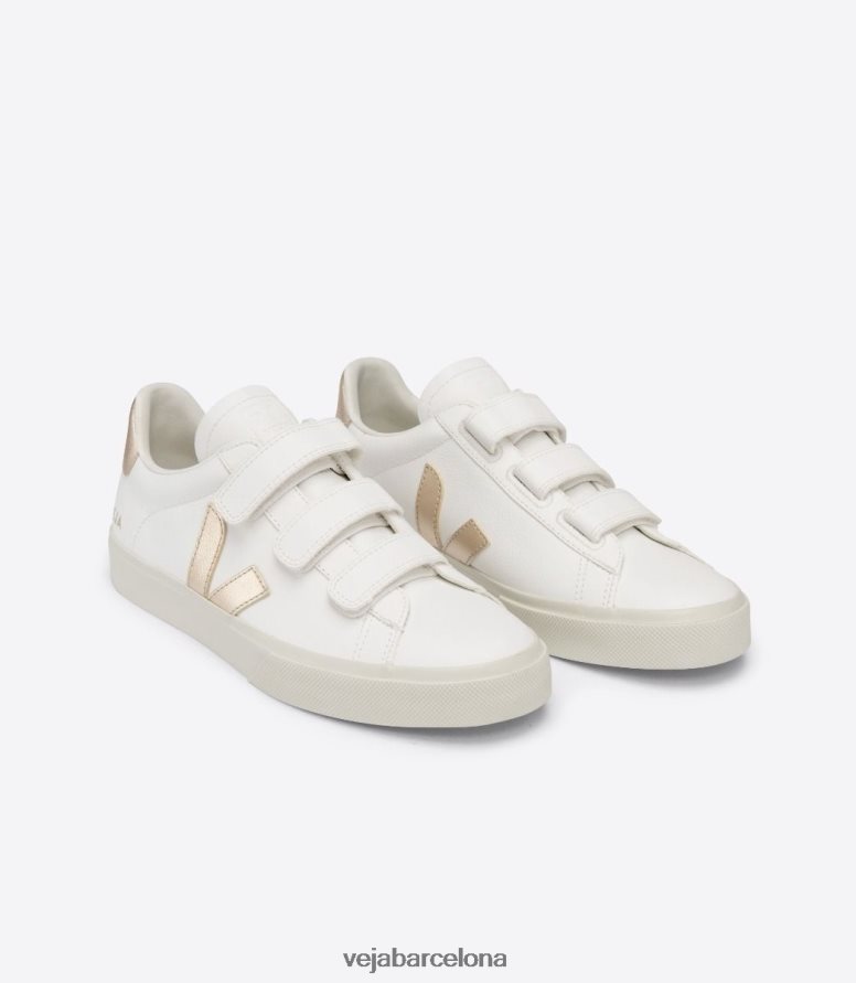 Recife cuero sin cromo blanco platinado 6P6886246Veja