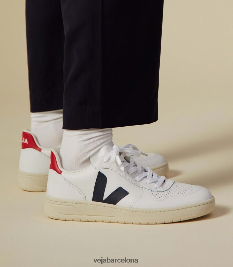 v-10 cuero blanco nautico pekin 6P6886238Veja