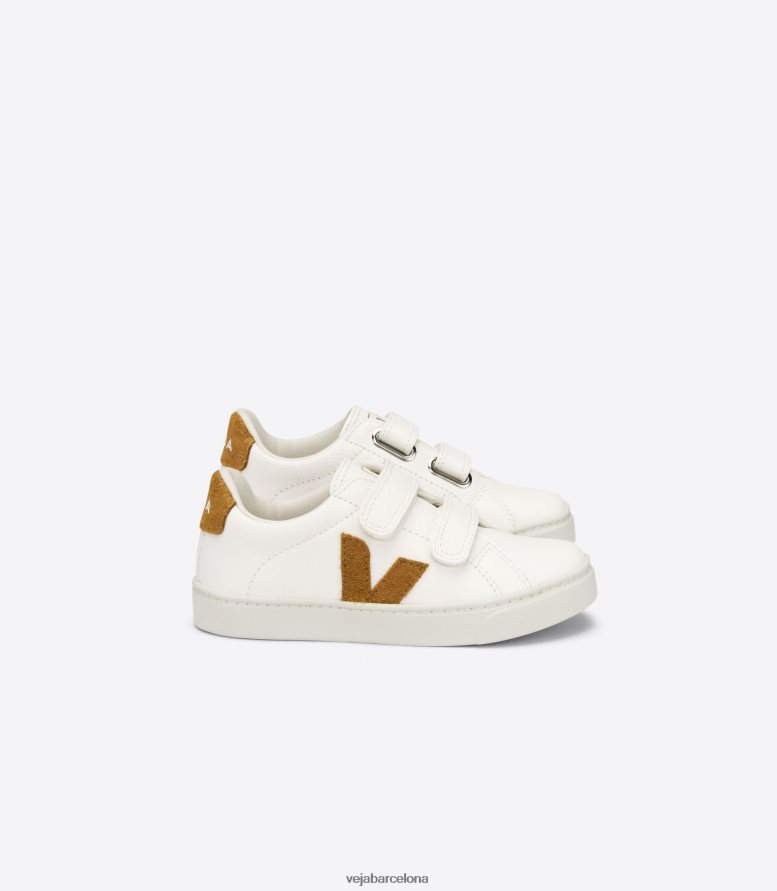 esplar cuero sin cromo blanco camel 6P6886328Veja