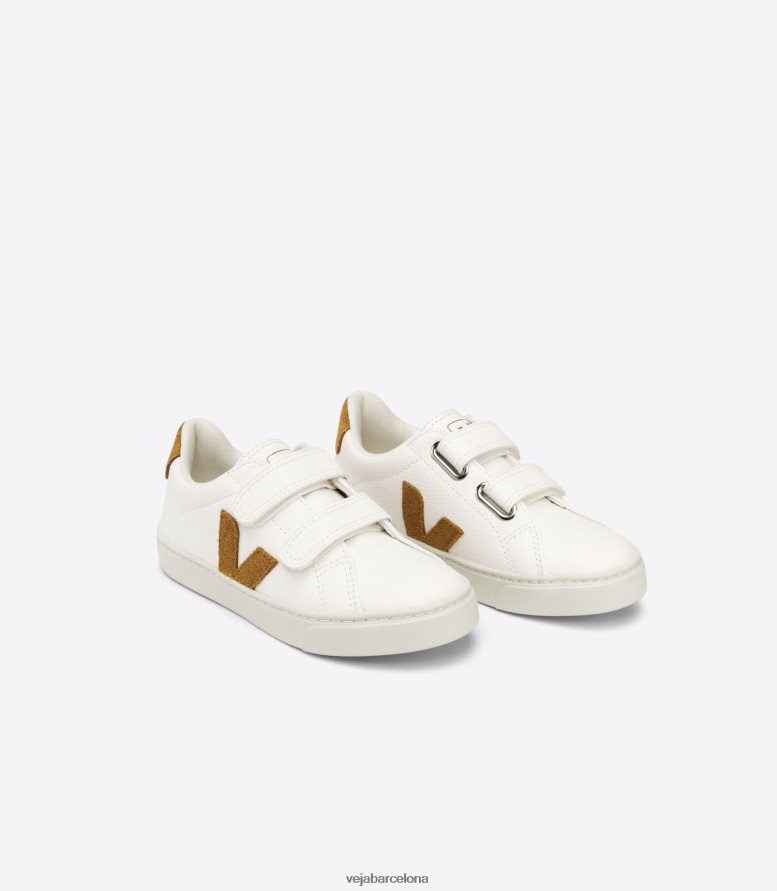 esplar cuero sin cromo blanco camel 6P6886328Veja