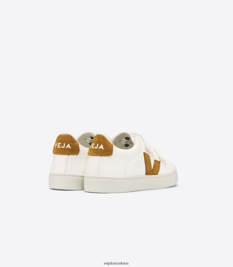 esplar cuero sin cromo blanco camel 6P6886328Veja