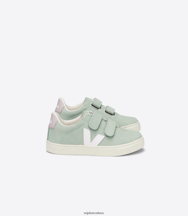 esplar nubuck matcha blanco 6P6886340Veja