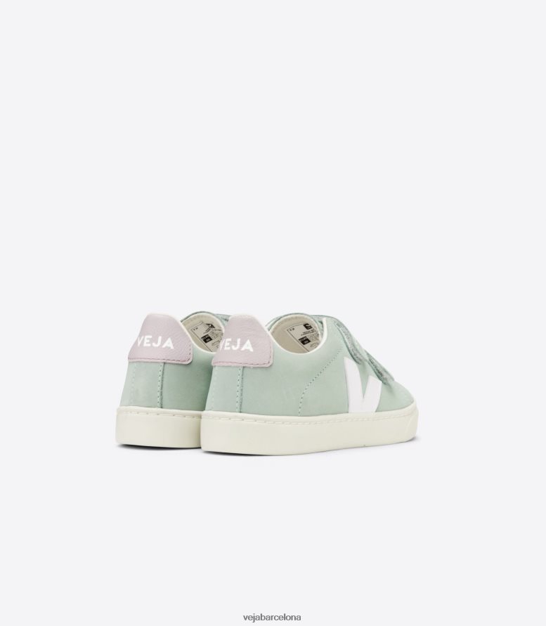 esplar nubuck matcha blanco 6P6886340Veja