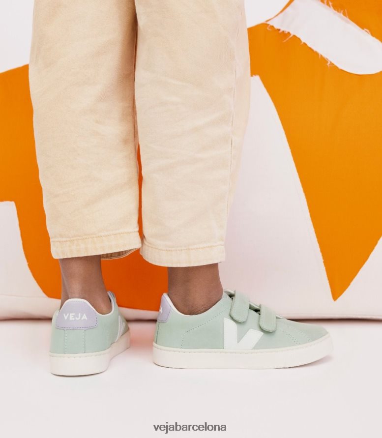 esplar nubuck matcha blanco 6P6886340Veja