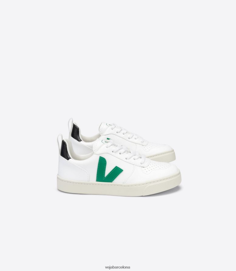 v-10 cordones cwl blanco esmeralda negro 6P6886368Veja