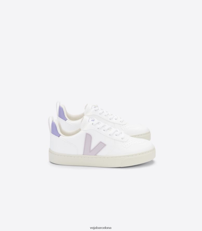 v-10 cordones cwl blanco parme lavande 6P6886369Veja